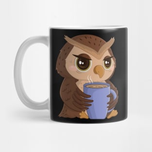 Cute Coffee Owl Mug